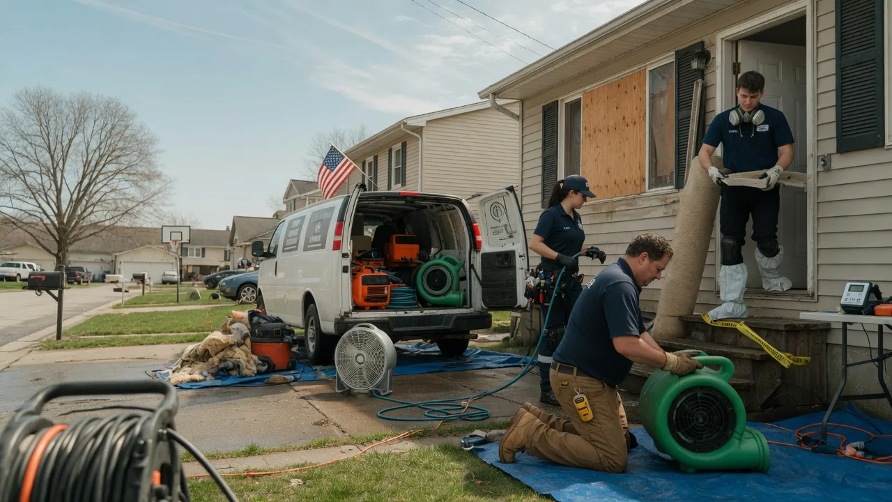 Water Damage Restoration in Itasca, TX near me